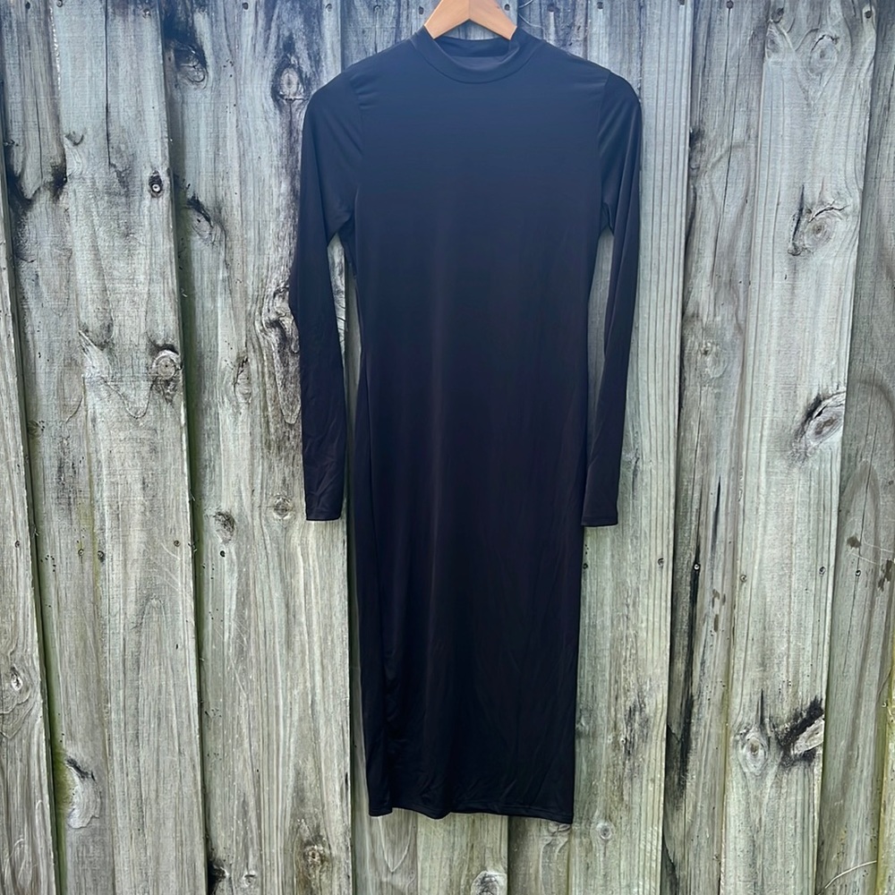 Bodycon sexy black dress
